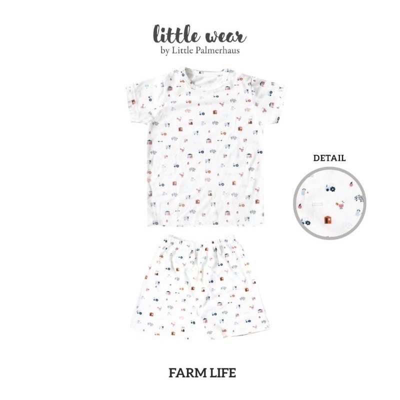 Setelan pendek anak Little Palmerhaus