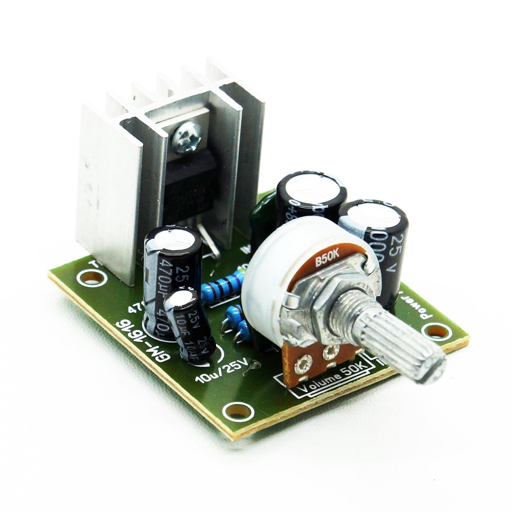 KIT POWER AMPLIFIER MINI MONO DC PLUS POTENSIO
