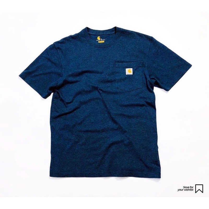 Kaos Carhartt pocket second thrift