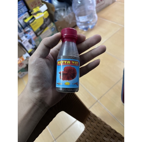 BETTAVITE/PAKAN IKAN CUPANG/PAKAN IKAN GUPPY/PAKAN IKAN 1MOCRO/PAKAN IKAN KECIL
