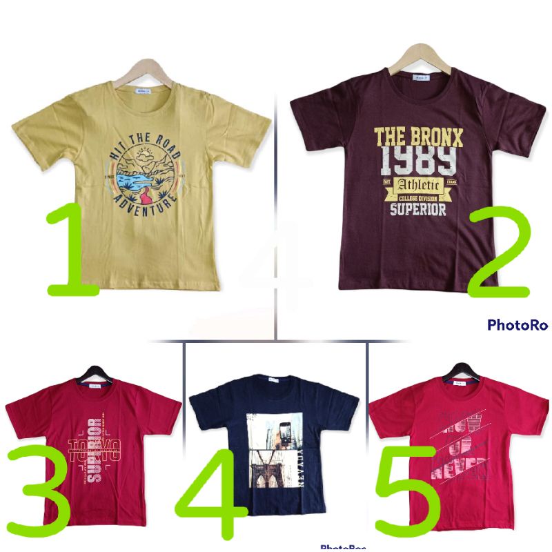 OBRAL Grosir NEVADA kaos anak laki-laki