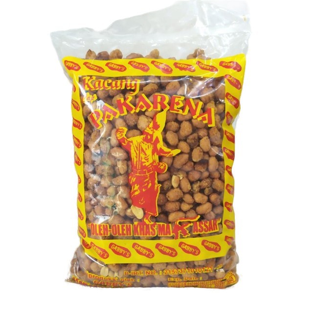 

Pakarena Kacang Disco 900gr Oleh Oleh Khas Makassar