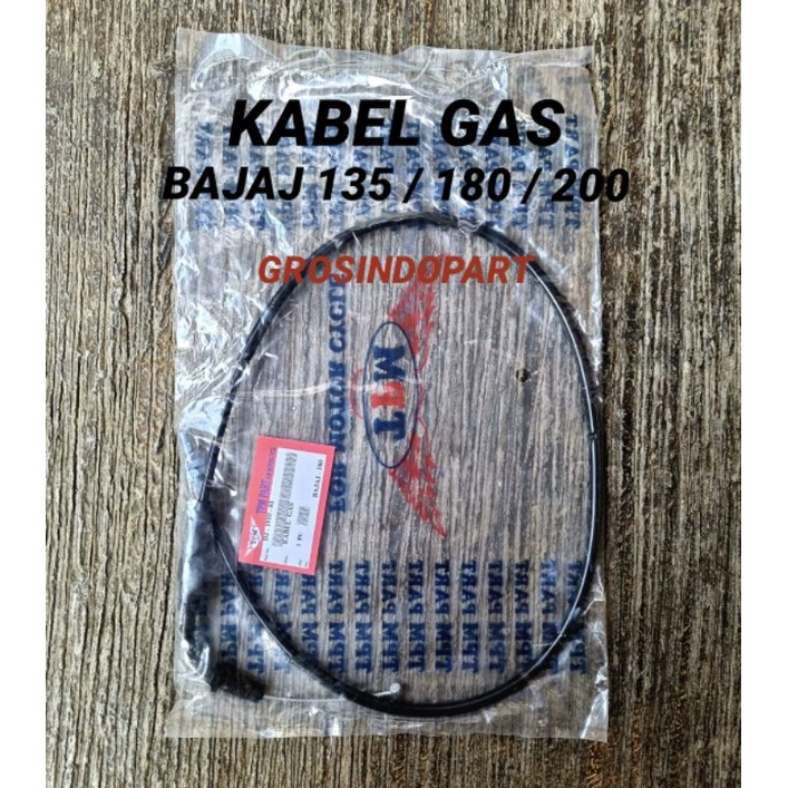 KABEL TALI GAS BAJAJ PULSAR 180-135-200-220-200 NS BERKUALITAS