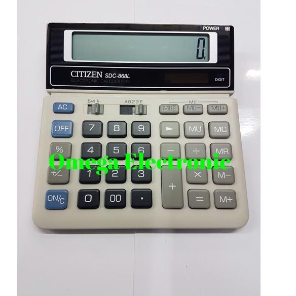 

Hot Sale ORIGINAL Citizen Calculator SDC-868L - Kalkulator DeskMeja Kantor SDC 868L ✔