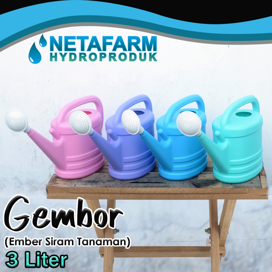 Gembor Air Ember Penyiram Tanaman Watering Can 3 Liter