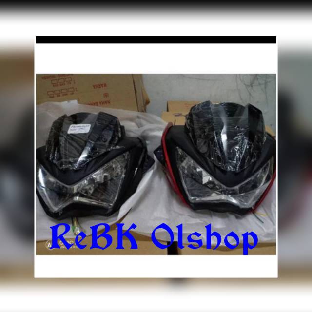 Kedok ninja Z250 reflektor ninja Z250 lampu depan ninja Z250 handlamp ninja Z250 refektor ninja Z250