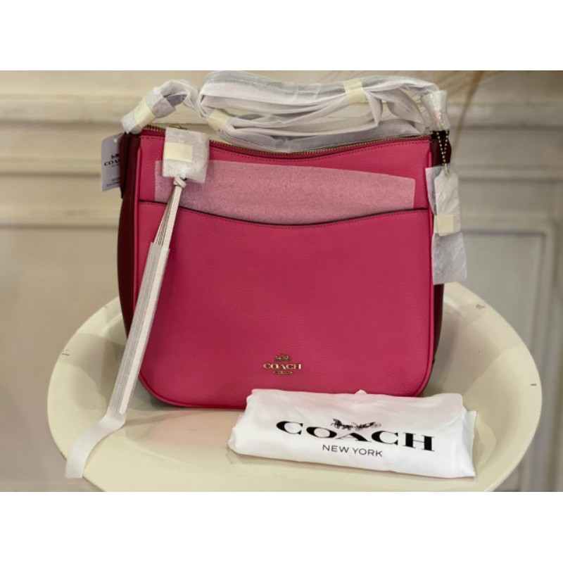 TAS COACH CHELSEA PINK