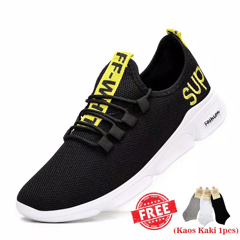 Toread Sepatu Sneakers Pria Running shoes Fashion Santai Untuk Sekolah Kuliah Kerja G57-A