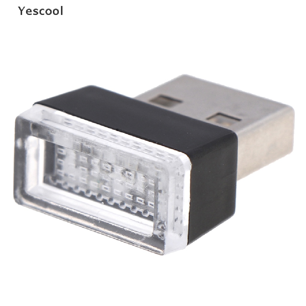 Yes Lampu Strip Neon LED Fleksibel Tenaga USB Untuk Dekorasi Interior Mobil