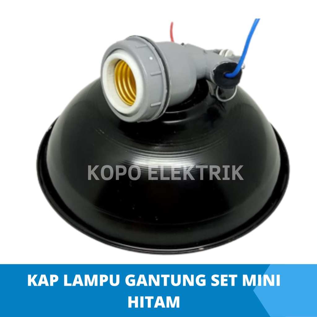 Kap Lampu Gantung Set Mini / Kap WD Mini + Fitting Gantung