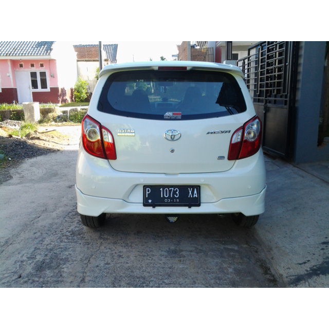 Bodykit belakang Agya TRD Style