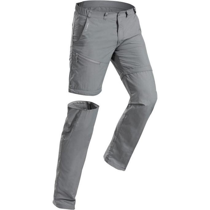 Decathlon Quechua Celana Hiking Gunung Pria Mh150 Zip-Off - 8493687