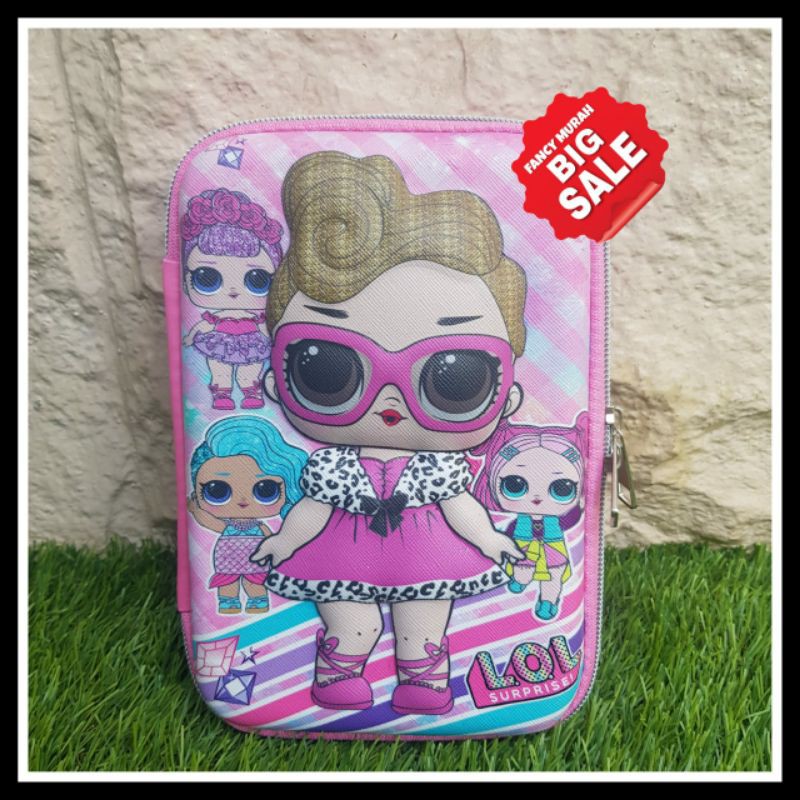 

(SALE) KOTAK PENSIL HARDCASE SMIGGLE LOOK A LIKE HELLO KITTY LOL CAPTAIN AMERICA IRONMAN
