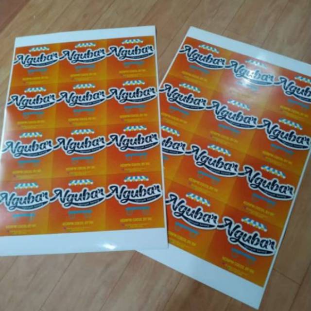 

stiker poster a3+