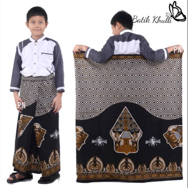Sarung kits anak / sarung wayang