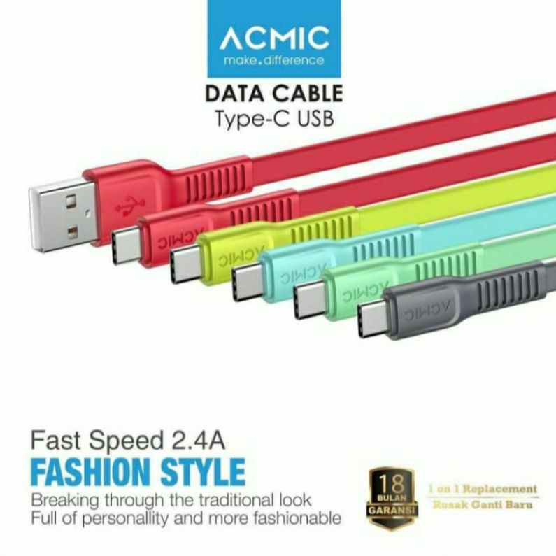 Acmic Kabel Data Charger Fast Charging