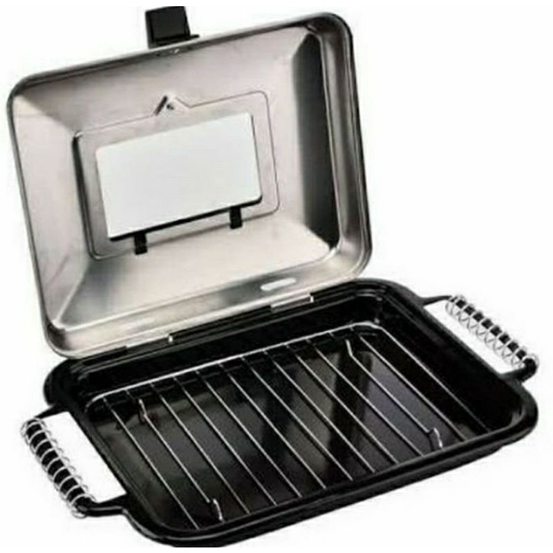 crystal oven maspion . panggangan ikan ayam sosis dll