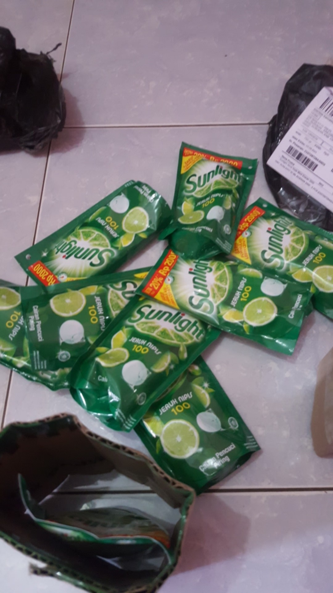 Sunlight Jeruk Nipis 95ml Eceran 2000