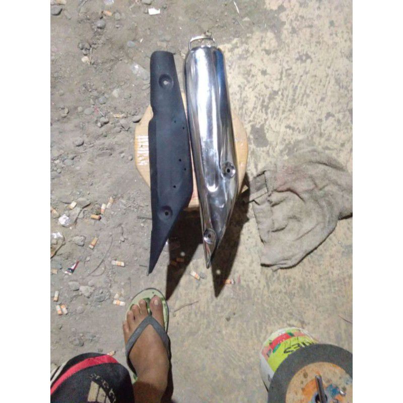tameng knalpot rx king peredam cover knalpot rx king peredam