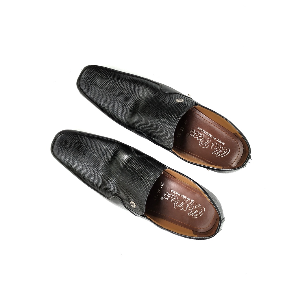 SEPATU KULIT PRIA - SEPATU PESTA KANTOR PRIA - SEPATU PENTOPEL KONDANGAN - BAHAN KULIT SAPI - CHADEA