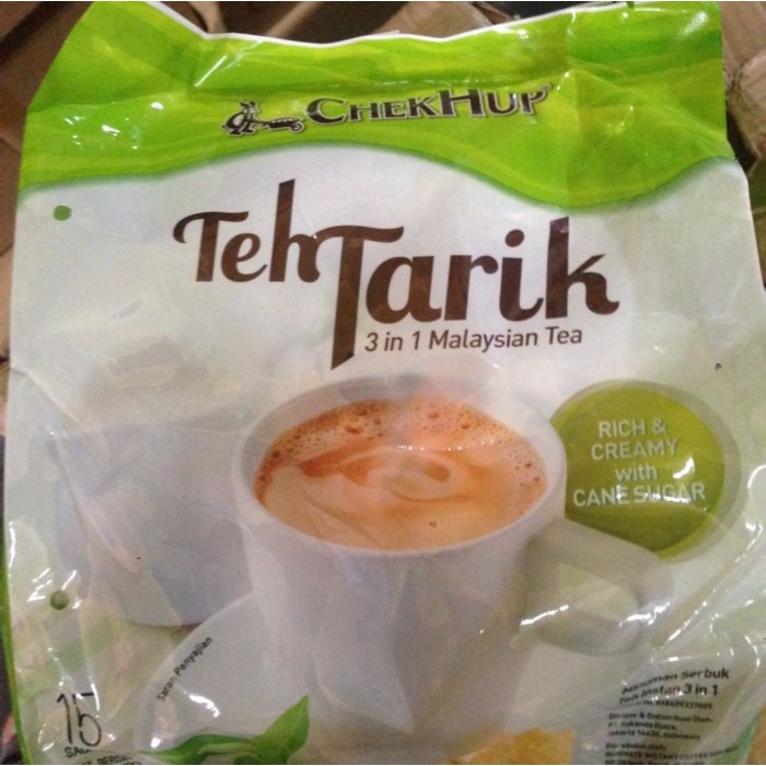 

B0621D Teh Tarik Chek Hup Isi 15 3 In 1 Malaysian Tea Tehtarik Chekhup 3In1 054