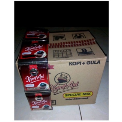 KOPI KAPAL API 1 RENCENG ( 10 SACHET )