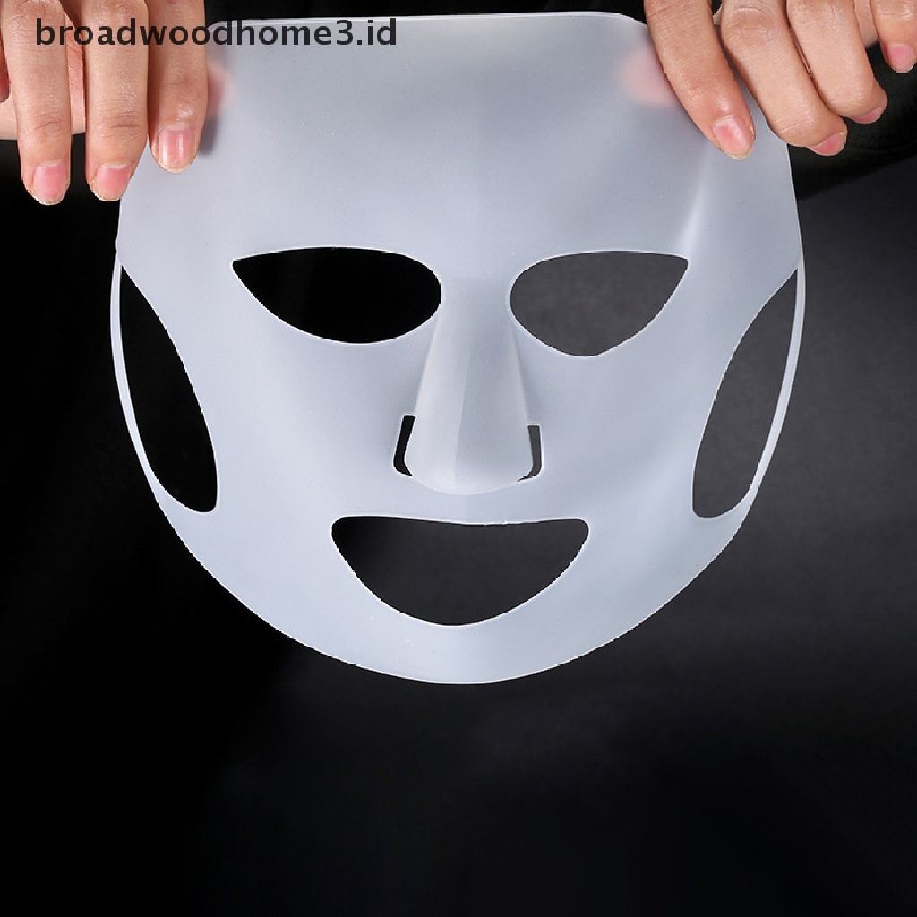 Masker Wajah Bentuk V Bahan Silikon Anti Kerut Reusable