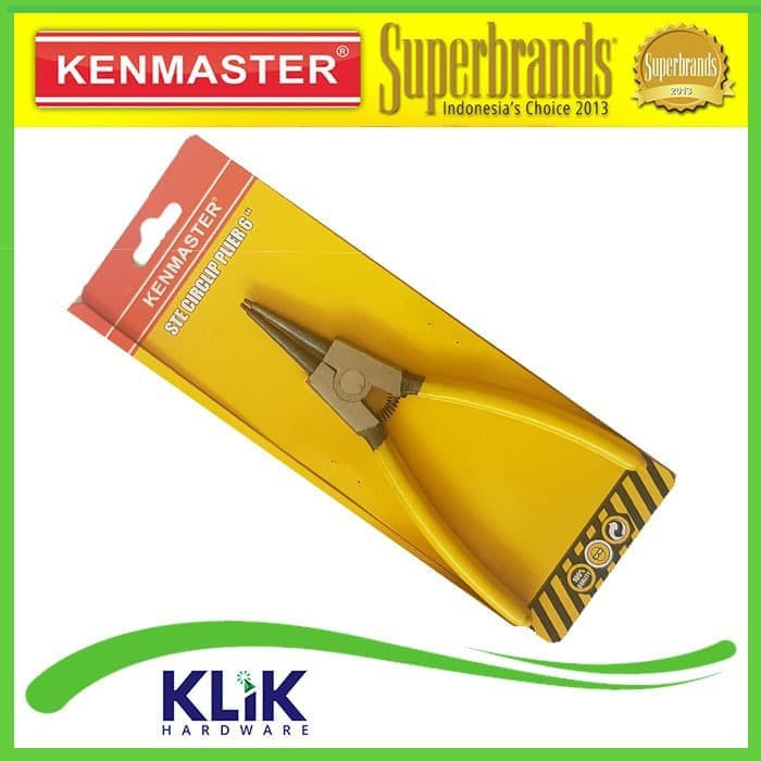 Kenmaster Tang Snap Ring 6 Inch - Tang Circlip Lurus Tekan Buka LB STE