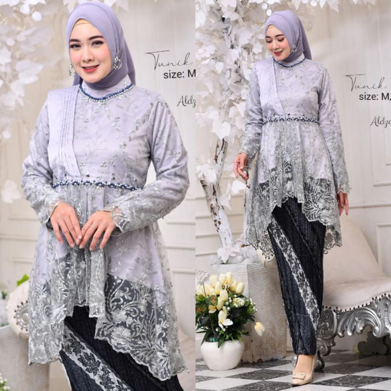 Kebaya Sanghai Payet / Kebaya Brokat / Kebaya Modern / Kebaya Tunik