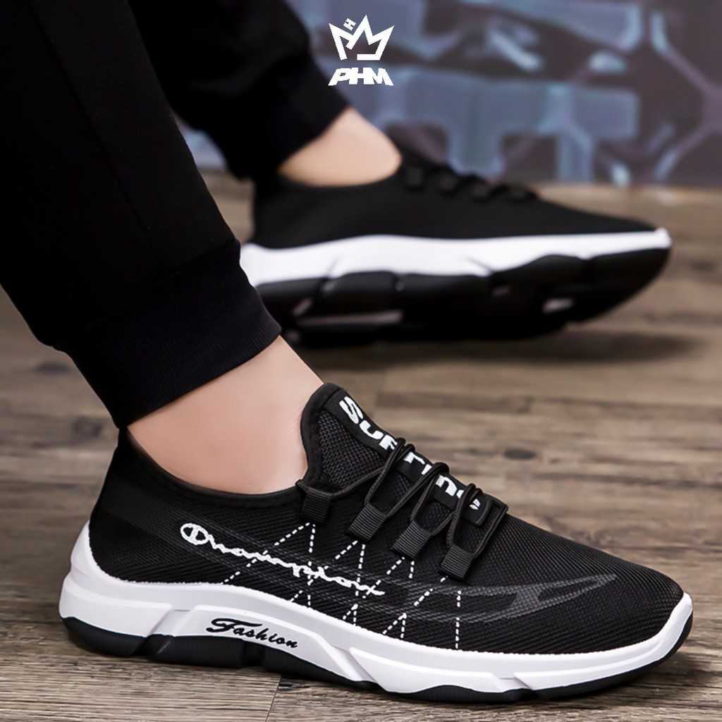 PHM Shoes 1 Hektor Sepatu Sneakers Pria Olahraga Sport Shoes Casual Slip On-1