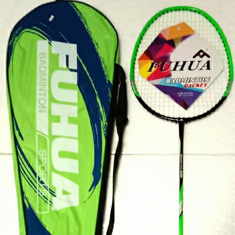 TERLARIS RAKET BADMINTON/BULUTANGKIS FUHUA 6099 - Hijau