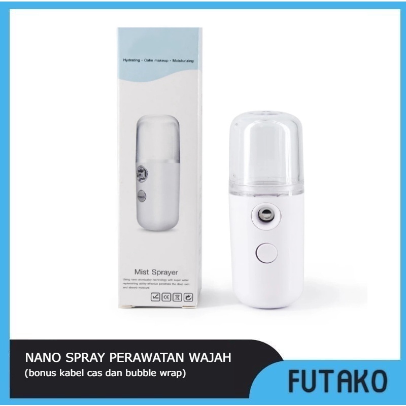 FUTAKO Nano Spray Portable Mini USB / Mist Sprayer Pelembab Wajah Perawatan Wajah