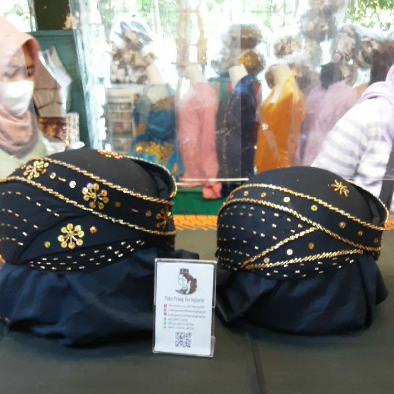 Blangkon Sunda Payet Hitam