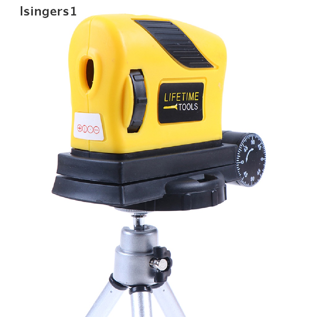 (lsingers1) Penggaris Leveling laser Horizontal / Vertikal 360 Derajat °