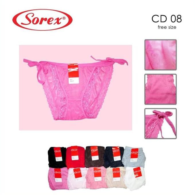 Grosiran Celana Dalam Wanita Tali Samping CD Sorex 08 Murah
