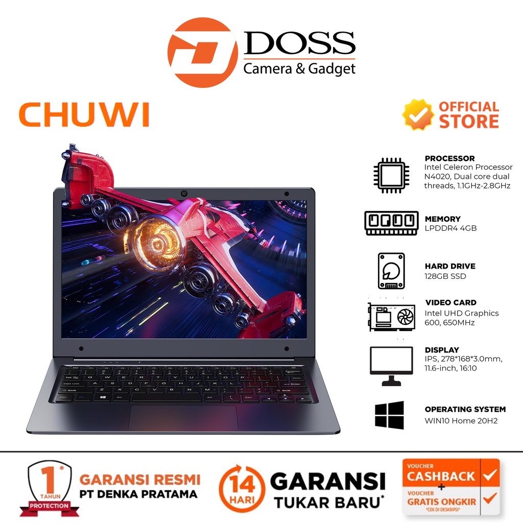 Chuwi HeroBook Air 11.6" Ultra Slim Notebook