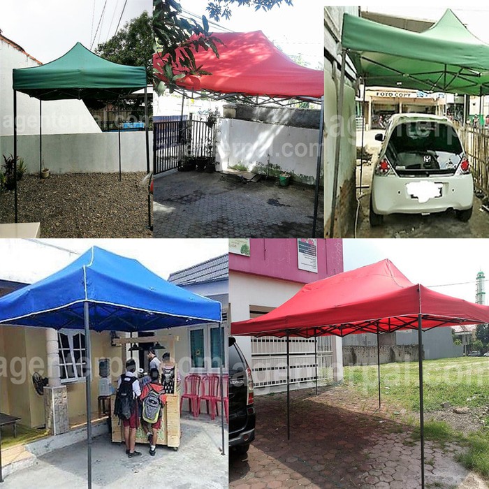 Tenda Lipat Folding Bazar Booth Stand Pameran Dagang Jualan Carport