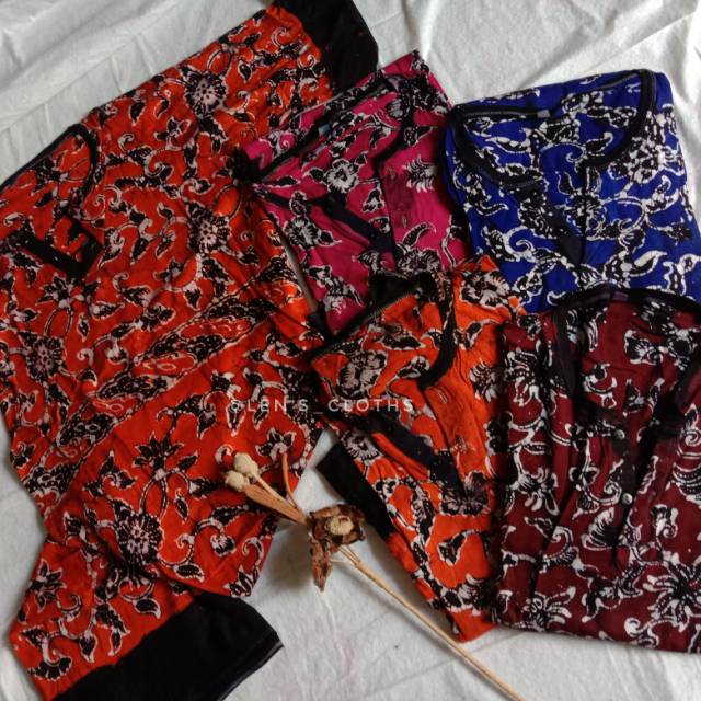 Daster Batik Gedog Tuban - Kancing