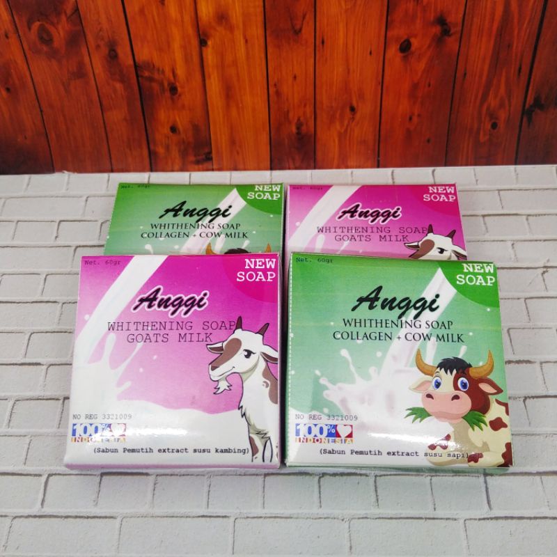 SABUN GOATS MILK SUSU KAMBING/ SAPI 40 GRAM BY ANGGI