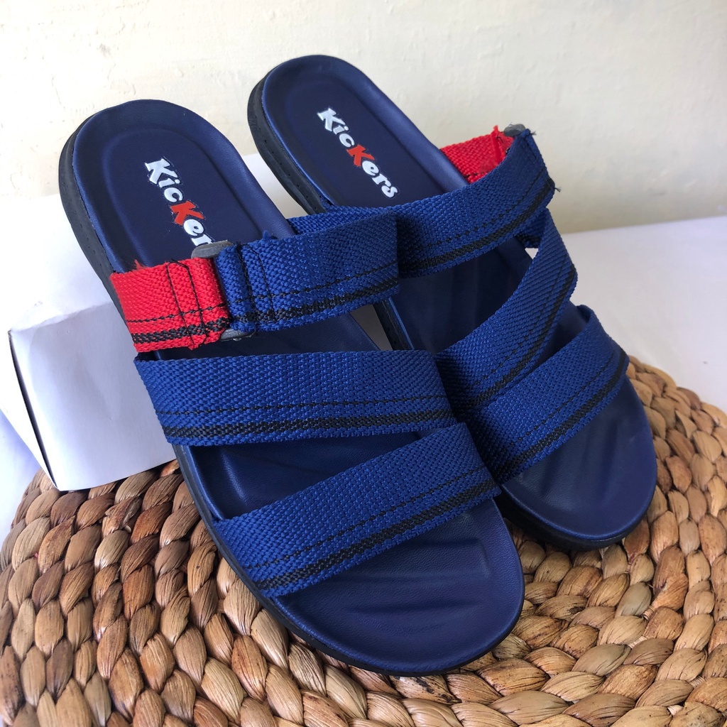 *PROMO TANPA KARDUS * SLOP BISBAN 1 Sendal SANDAL PRIA cowok termurah terlaris Sandal Pria Karet ORiginal Sendal Slop Slip On Casual Branded Premium Kekinian Model Terbaru Kualitas Terbaik Sendal Selop Fashion Pria Terlaris Kekinian