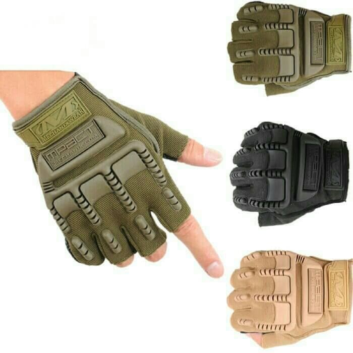 Sarung Tangan Motor Sepeda Airsoft Gloves Tactical Mechani Wear 002