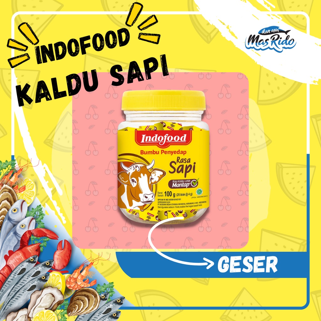 

Bumbu Penyedap Rasa Sapi Indofood Kaldu Blok 100 Gram Kaldu Sapi