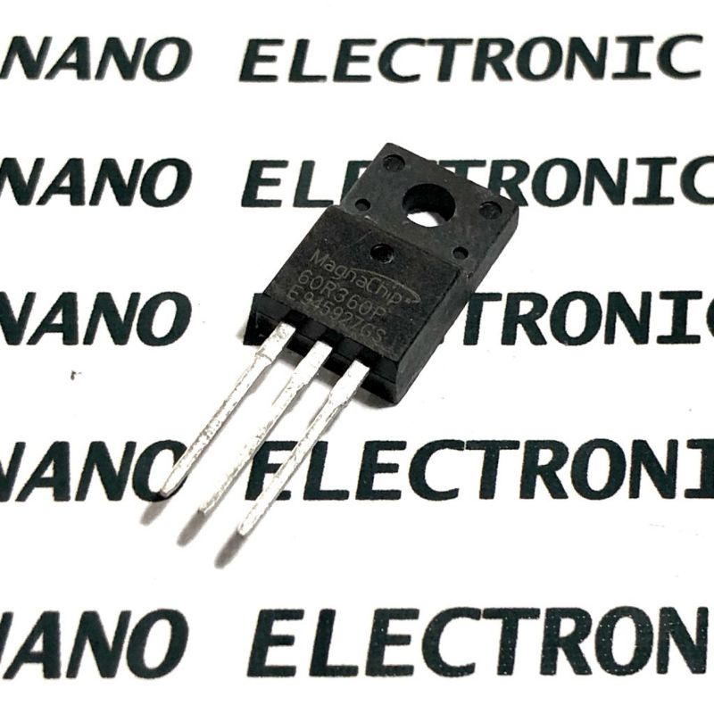 Transistor N-Channel Mosfet 60R360P 60R360 MMF60R360P TO-220F