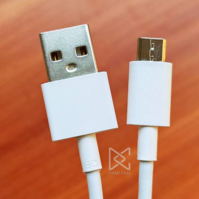 Kabel Data Xiaomi Redmi 4 , 4x , note 4X Micro USB Original 100% - PUTIH