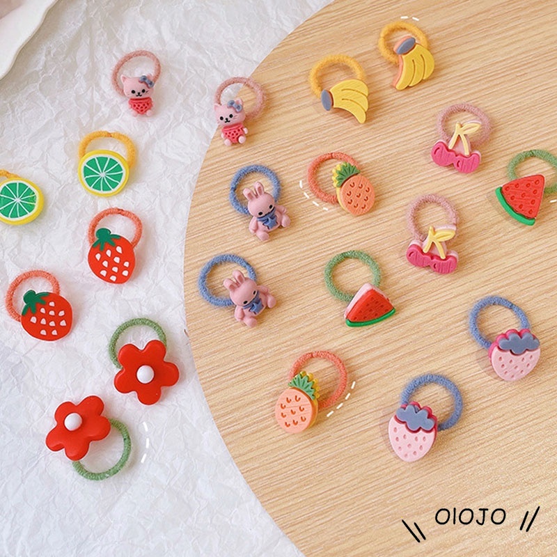 Ikat Rambut Boneka Kunciran Anak Kuncir Karakter Lucu / Hair Accessories - ol