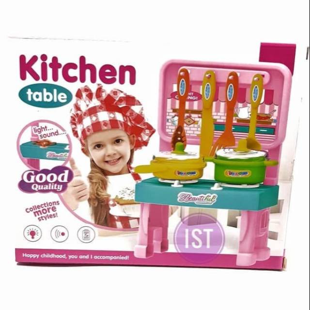 Mainan Kitchen Set Meja Kompor Masak-Masakan Murah