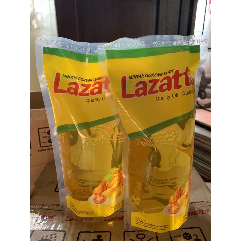Minyak Goreng Lazatta 1 L