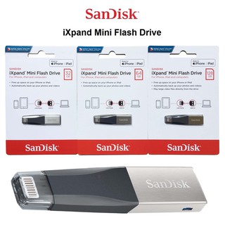 Flashdisk SanDisk iXpand Mini 32GB 64GB 128GB 256 gb OTG