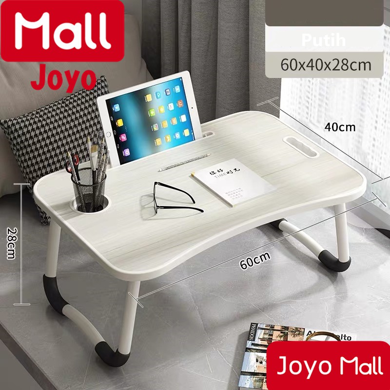 MEJA LIPAT/MEJA LAPTOP/MEJA LIPAT ANAK/MEJA LIPAT LAPTOP-putih