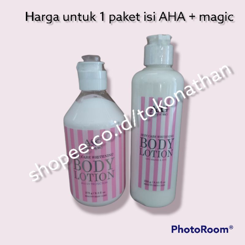 Paket  magic dan lotion aha